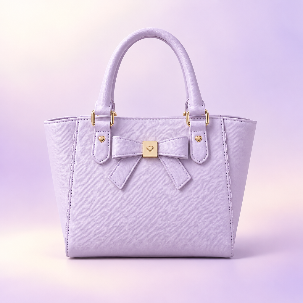 QEZLUPORAβ’ Compact Shopper Tote β Minimal Jirai Kei Hand Carry Tote, Japanese Cute Lifestyle Bag